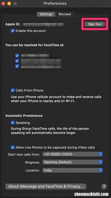 怎么为FaceTime使用不同的Apple ID，苹果电脑更改FaceTime教程