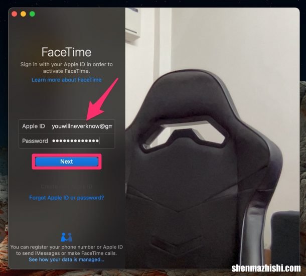 怎么为FaceTime使用不同的Apple ID，苹果电脑更改FaceTime教程