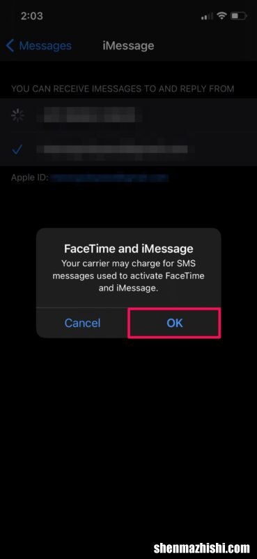 怎么从iPhone上的FaceTime和iMessage中删除电话号码