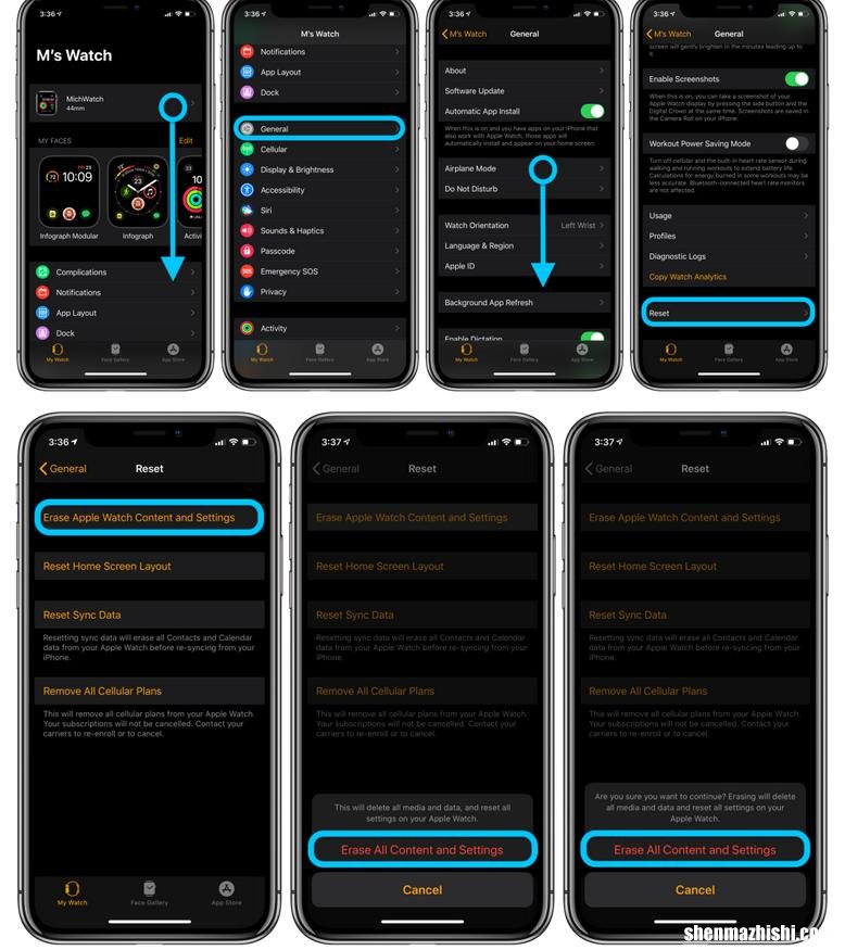苹果手表如果忘记密码，怎么重置Apple Watch教程