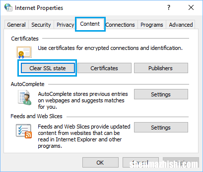 修复Windows10中的ERR_SSL_PROTOCOL_ERROR