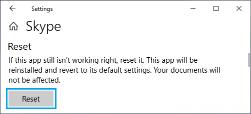 修复Skype在Windows10中无法打开或响应