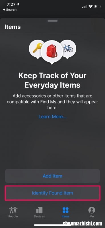 找到丢失的AirTag？使用iPhone手机查找AirTag联系信息