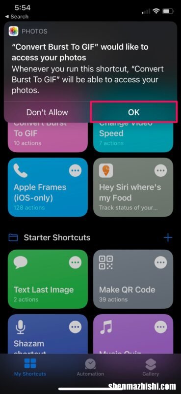 苹果教程 如何在iPhone或iPad上将连拍照片转换为GIF