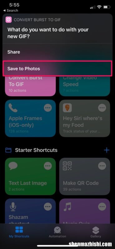 苹果教程 如何在iPhone或iPad上将连拍照片转换为GIF