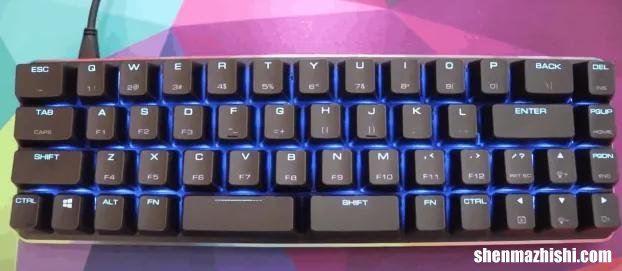 最常见的键盘尺寸是多少？标准键盘解释图片