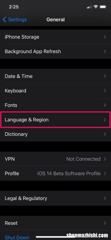 在iPhone手机上更改语言和地区，iPad上设置首选语言教程