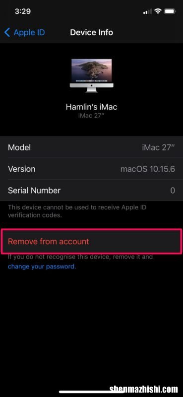 iPhone、iPad、Mac 如何从您的Apple帐户中删除设备等