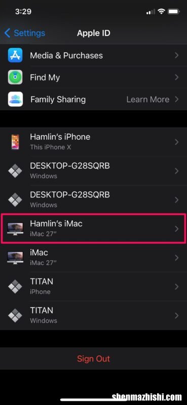 iPhone、iPad、Mac 如何从您的Apple帐户中删除设备等