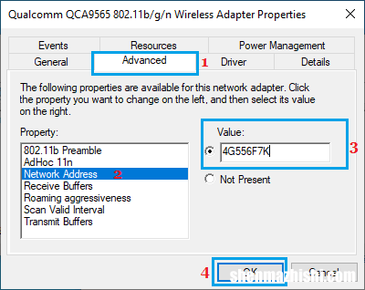 如何在Windows10中更改MAC地址