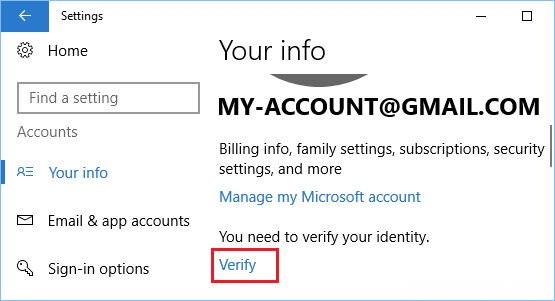 如何修复Windows10中的Microsoft帐户问题