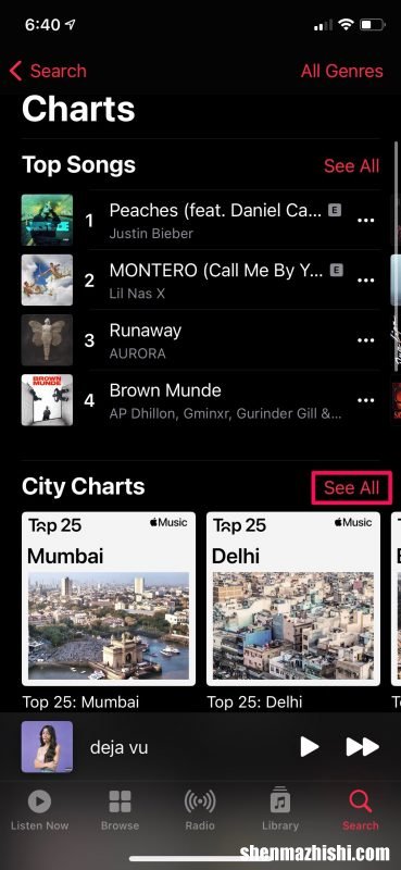 怎么在Apple Music上找到最受欢迎的歌曲？苹果音乐教程