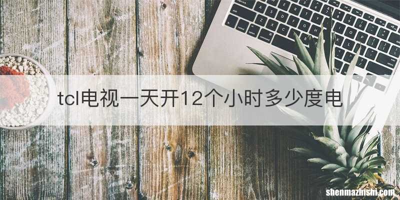 tcl电视一天开12个小时多少度电