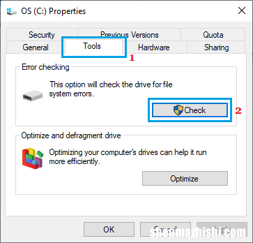 如何修复Windows10中的“文件系统错误”