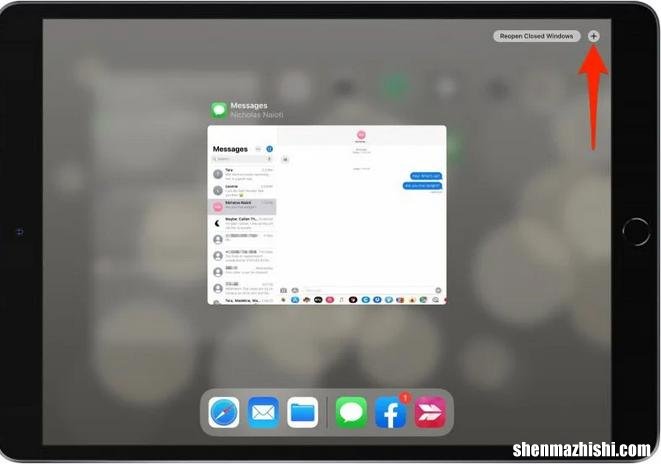 ipad在应用程序中打开多个窗口