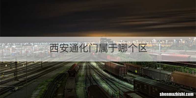 西安通化门属于哪个区