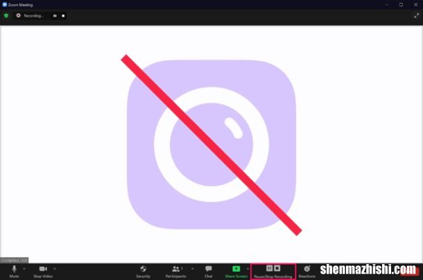 视频和音频 如何在Zoom中录制会议