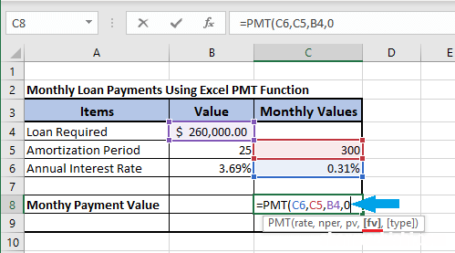 PMT图文教程 Excel PMT函数的使用方法