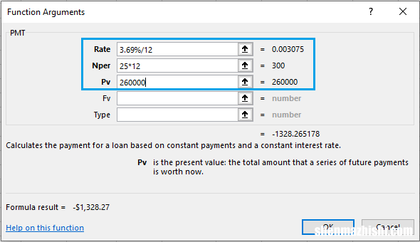 PMT图文教程 Excel PMT函数的使用方法
