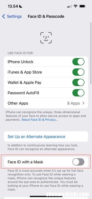 如何自定义可以在iOS上使用Face ID的操作