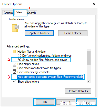 如何在Windows10中查看隐藏的系统文件