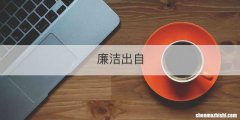 廉洁出自