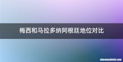 梅西和马拉多纳阿根廷地位对比