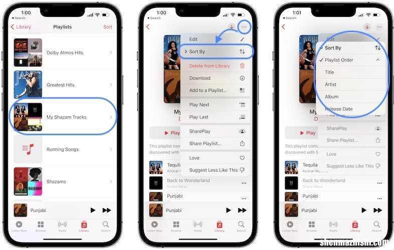 Apple Music 如何对苹果音乐中的播放列表进行排序