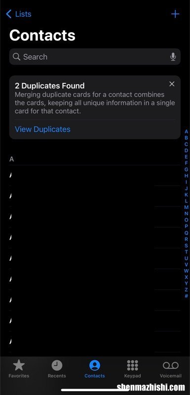 如何在iPhone合并重复的联系人，苹果通讯录去重复教程