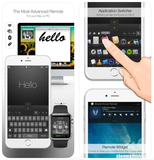 如何将iPhone作为无线鼠标，苹果手机当mac鼠标方法