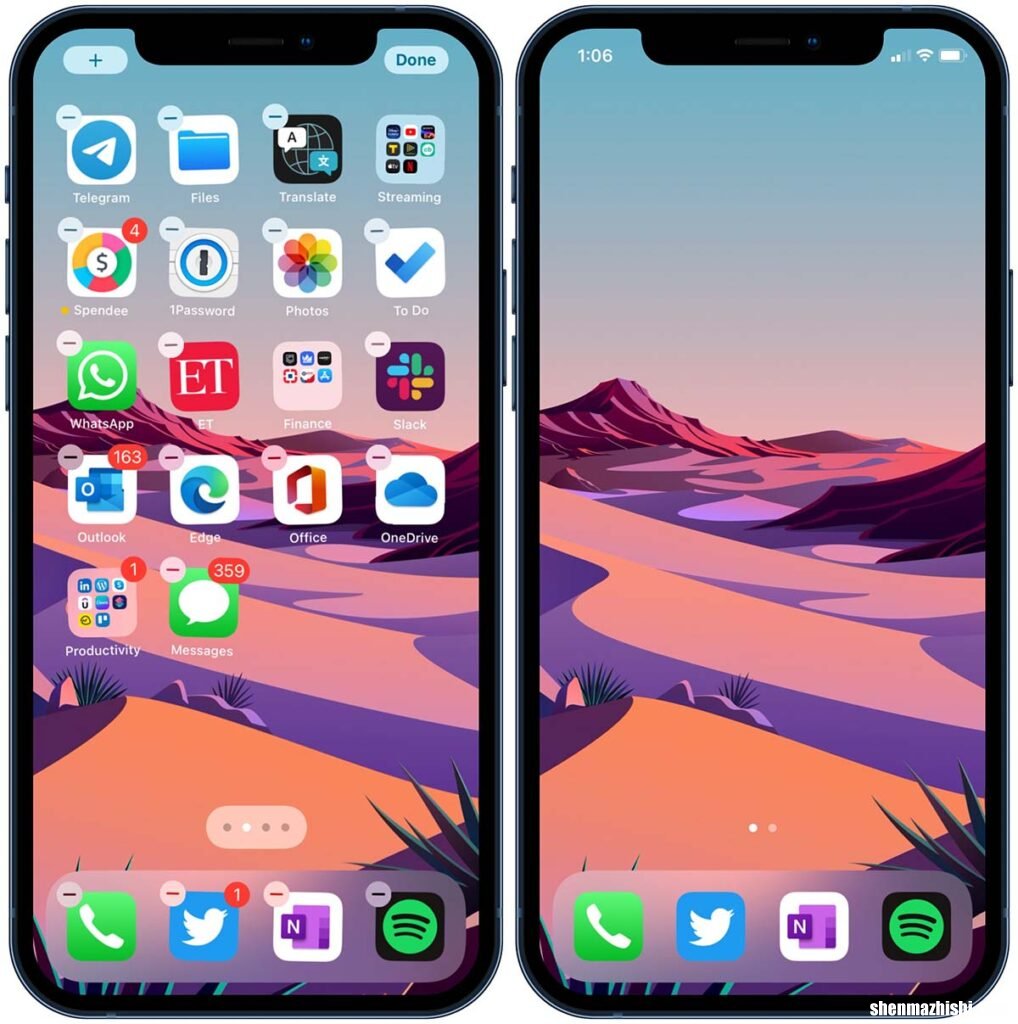 iOS15 如何在iPhone上创建空白或空白主屏幕