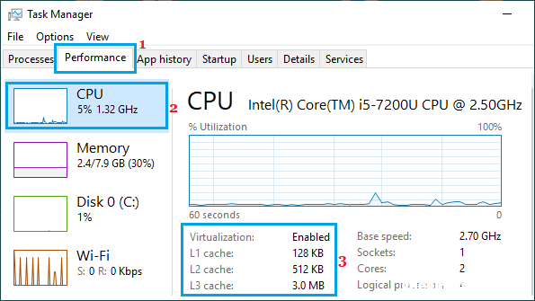 如何在Windows10中检查处理器缓存内存