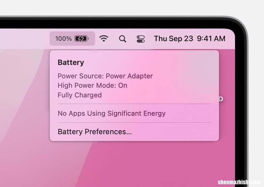 MacBook 如何在苹果电脑上使用高功率模式