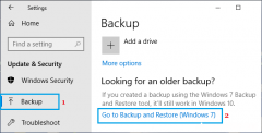 如何在Windows10中创建系统映像备份