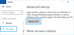 如何使用系统映像还原Windows10计算机