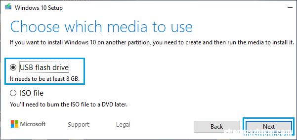 如何创建可启动的Windows10 USB驱动器