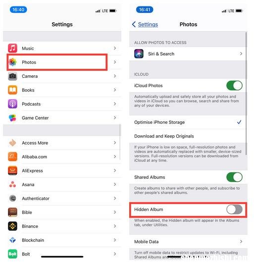 如何在iPhone上隐藏相册，苹果设置隐私相册教程