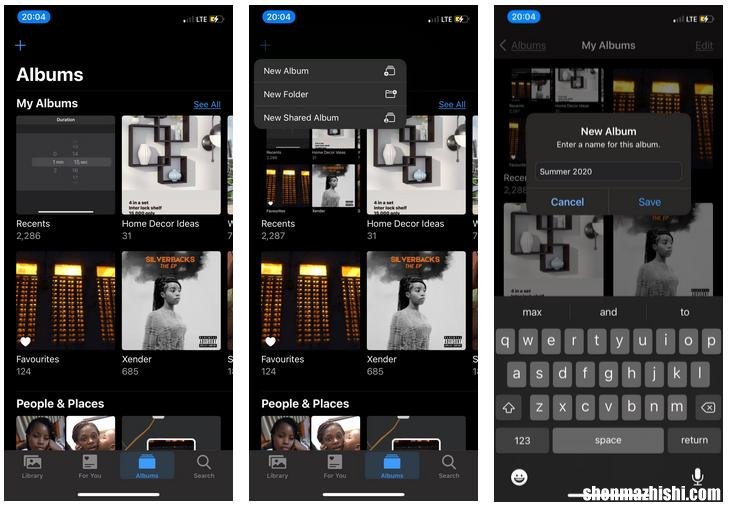 iphone怎么添加回忆照片，苹果创建回忆相册教程