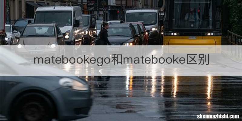 matebookego和matebooke区别