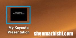 如何将Keynote演示文稿转换为PowerPoint