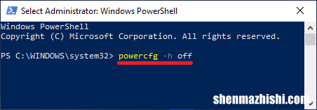 如何在Windows10中启用或禁用休眠模式