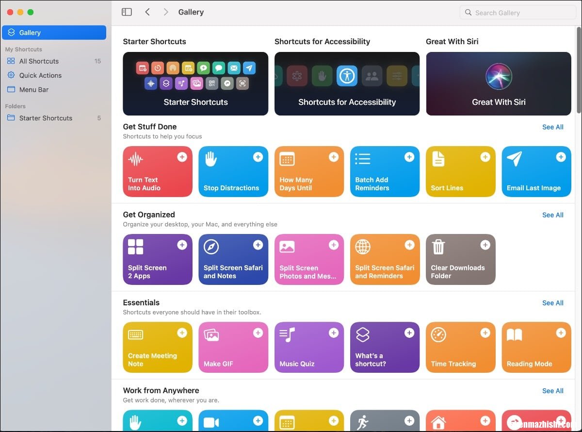 苹果电脑 如何在Macbook上设置和使用快捷方式