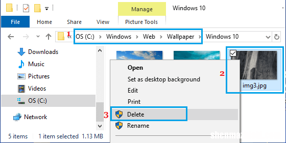 2023方法 如何在Windows10中删除桌面背景图像