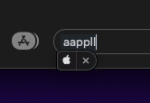 苹果图标Apple标志怎么打?在Mac上快速输入