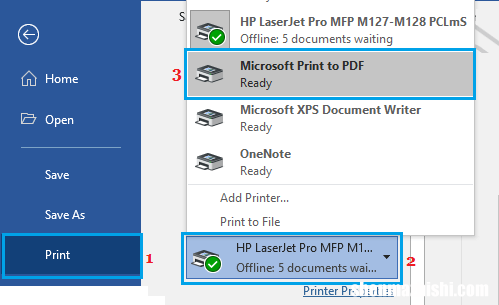 2023方法 如何在Windows10中打印为PDF
