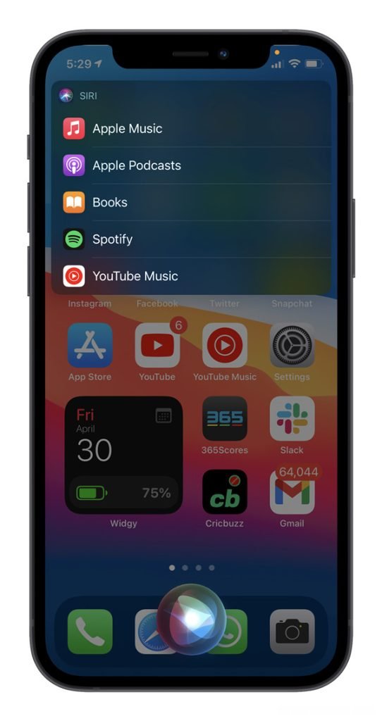 如何使用Siri在iPhone上更改默认音乐应用