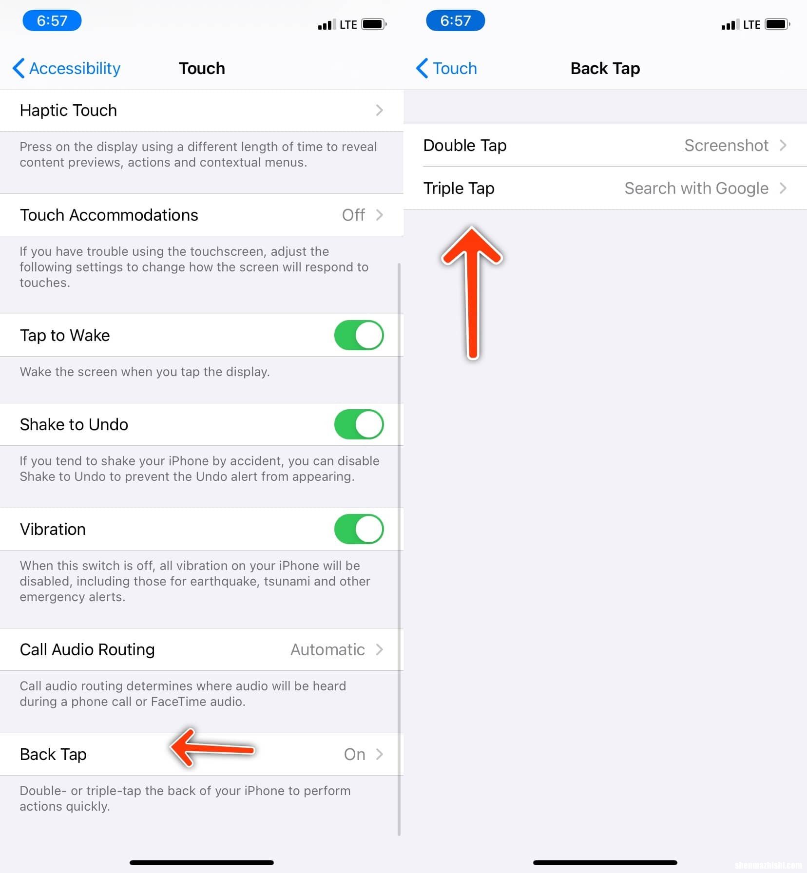 如何在iPhone上使用Back Tap方法