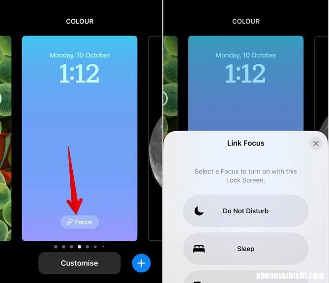 iOS16 如何在iPhone  上使用锁定屏幕对焦模式