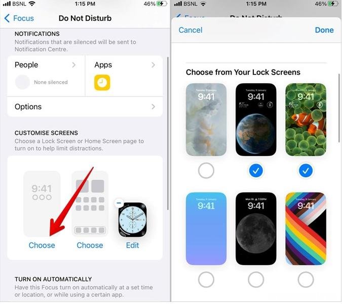 iOS16 如何在iPhone  上使用锁定屏幕对焦模式