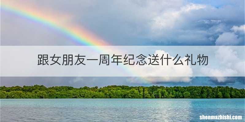 跟女朋友一周年纪念送什么礼物